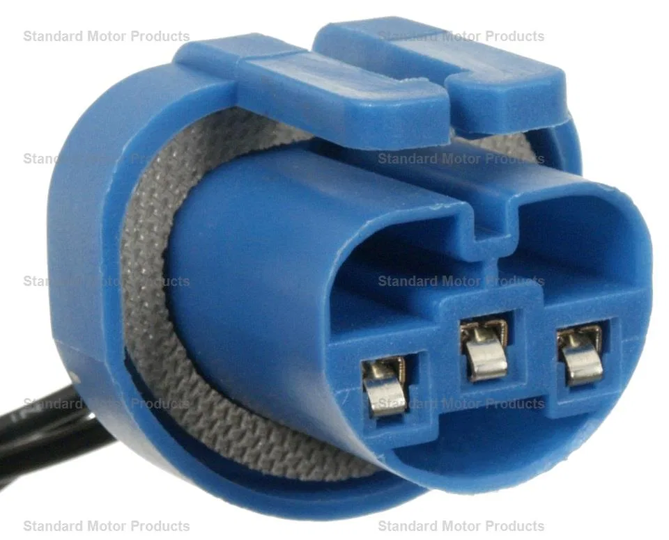 S-525 – STANDARD IGN Headlight Socket, OE Replacement 3 Terminal Female Blue - view 3